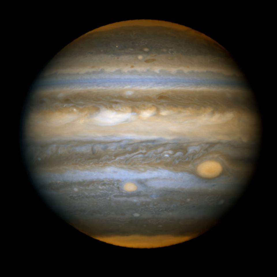 jupiter pictures from space