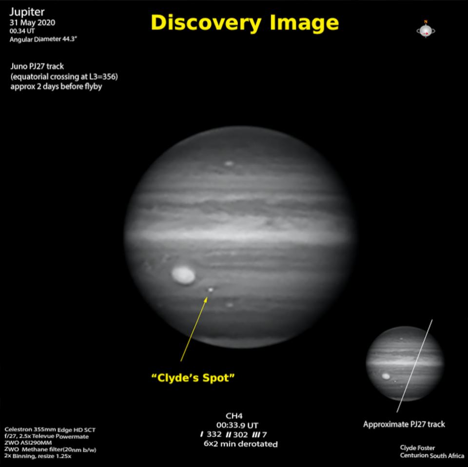 Discovery Image in Jupiter