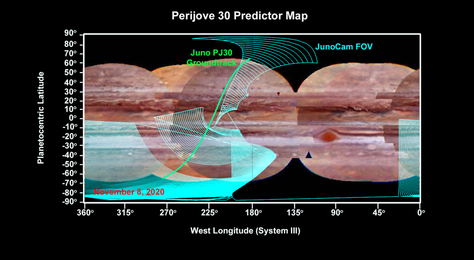 PJ30 Predictor Map